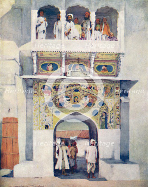 'A Minstrels' Balcony', 1905. Artist: Mortimer Luddington Menpes.