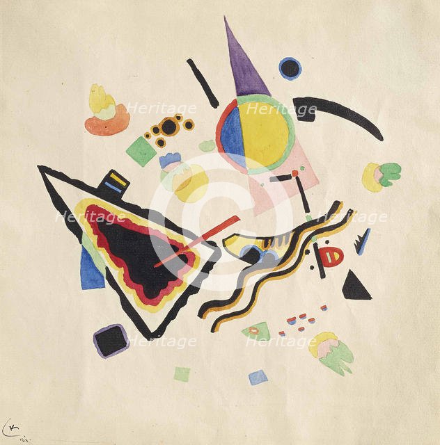 Untitled, 1921. Creator: Kandinsky, Wassily Vasilyevich (1866-1944).