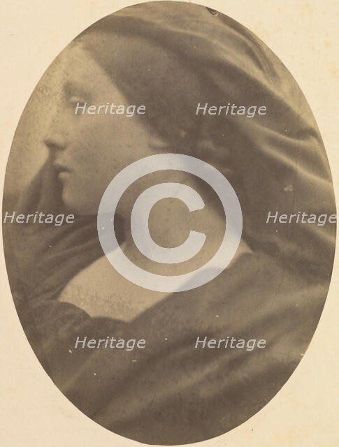 [Mary Hillier], ca. 1864-66. Creator: Julia Margaret Cameron.