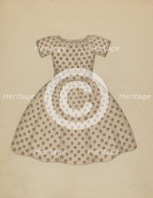 Boy's Dress, c. 1937. Creator: Nancy Crimi.