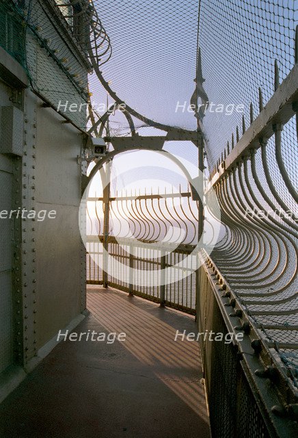Viewing area at the top of the Blackpool Tower, Lancashire, 1999. Artist: P Williams