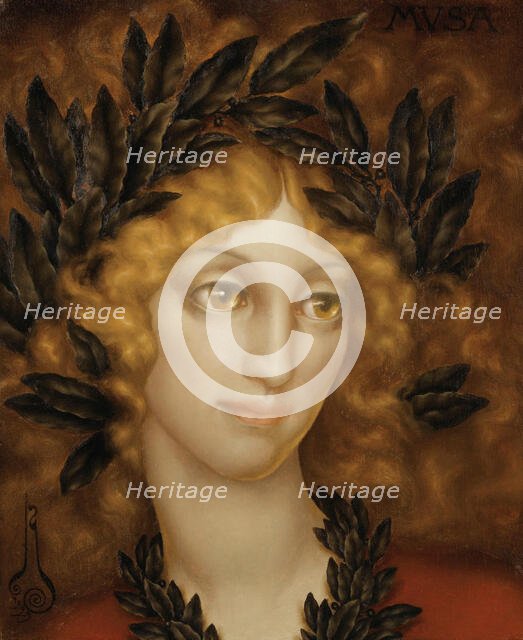 Muse, 1929. Creator: Nikolay Kalmakov.