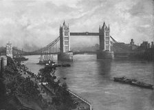 'The Tower Bridge', c1896. Artist: York & Son.