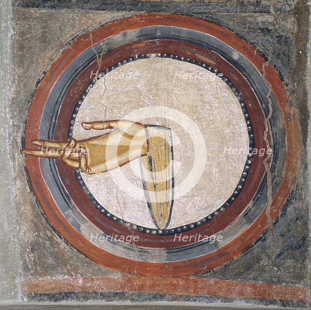 The Hand of God (from Sant Climent de Taüll). Artist: Master of Tahull (Master of Sant Climent de Taüll) (active 12th century)