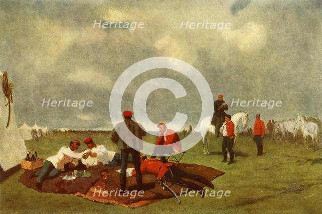 'A Military Camp', late 19th century?, (1965).  Creator: Vasily Vereshchagin.