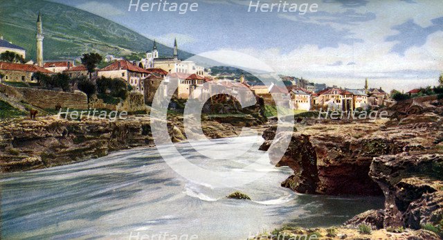 Mostar, Bosnia and Herzegovina, Yugoslavia, c1924. Artist: John Bushby