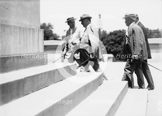 Isidor Rayner, Rep. from Indiana, Center, 1911. Creator: Harris & Ewing.