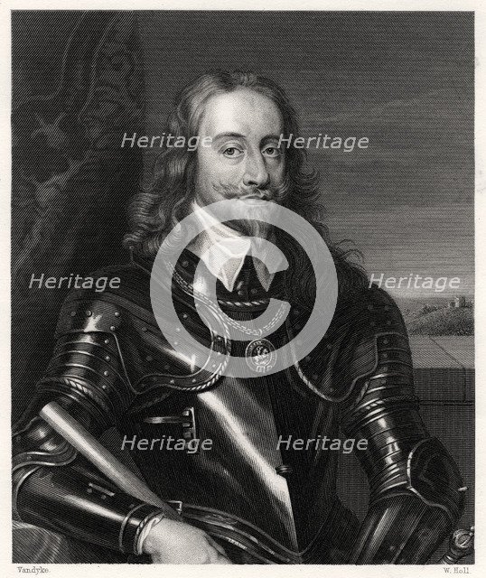 Charles I, King of Great Britain and Ireland, (19th century).Artist: W Holl