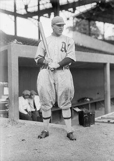 Jimmy Walsh, Philadelphia Al (Baseball), 1913. Creator: Harris & Ewing.