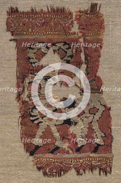 Fragment (from a Garment?), late 700s - early 800s. Creator: Unknown.