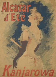 Alcazar d'Ete. Kanjarowa, c1891. Creator: Chéret, Jules (1836-1932).