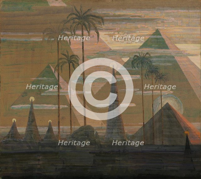 Sonata VII (Sonata of the Pyramids). Andante.