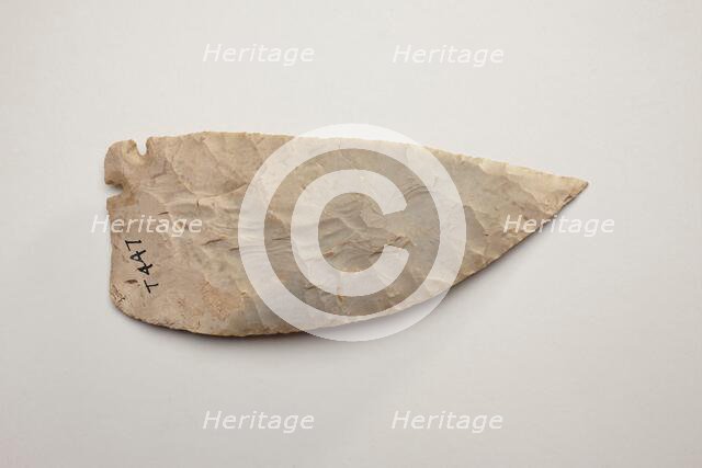 Corner tang knife blade, 2000-250 BCE. Creator: Unknown.