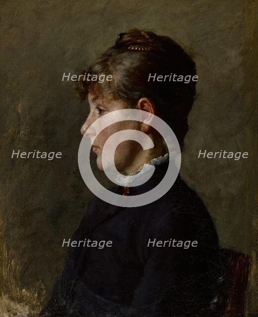 Katrina, about 1884. Creator: John Ottis Adams.