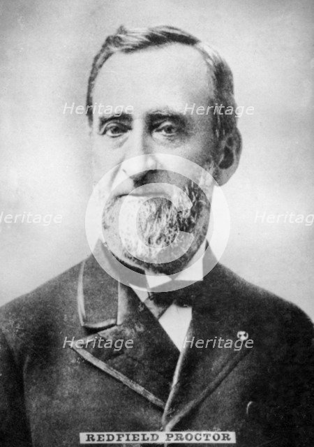 Redfield Proctor, (1831-1908), 1920s. Artist: Unknown