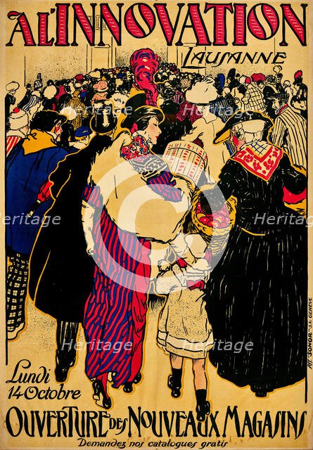 Innovation Lausanne, 1907. Creator: Anonymous ().