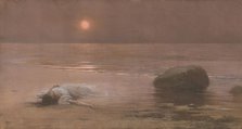 Drowned, c1890-1895. Creator: Schikaneder, Jakub (1855-1924).