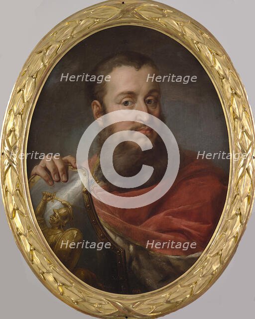 Portrait of King Wladyslaw II. Jagiello, 1768-1771. Creator: Bacciarelli, Marcello (1731-1818).