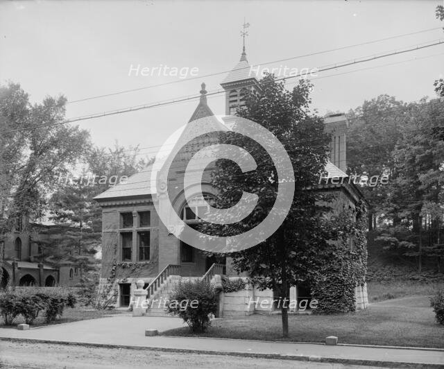 Brooks Library, Brattleboro, Vt., c1905. Creator: Unknown.