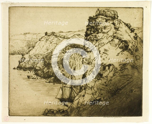 The Smugglers' Cove, 1906. Creator: Donald Shaw MacLaughlan.