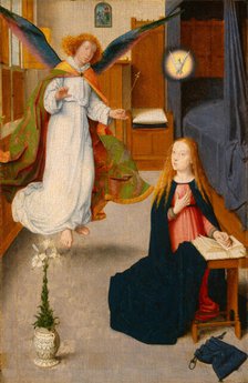 The Annunciation, c1490. Creator: Gerard David.