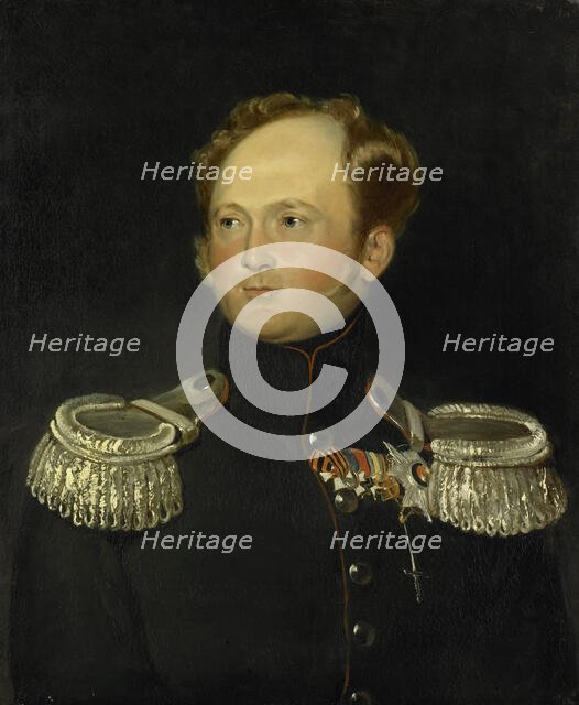 Portrait of Alexander I, Emperor of Russia, 1820-before 1837. Creator: Carl Gustaf Hjalmar Mörner.