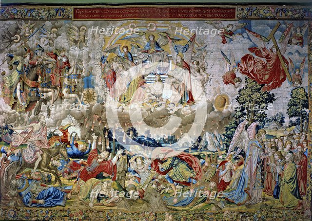 The Revelations', a collection of eight panels woven in Brussels in the sixteenth century. 'The F…