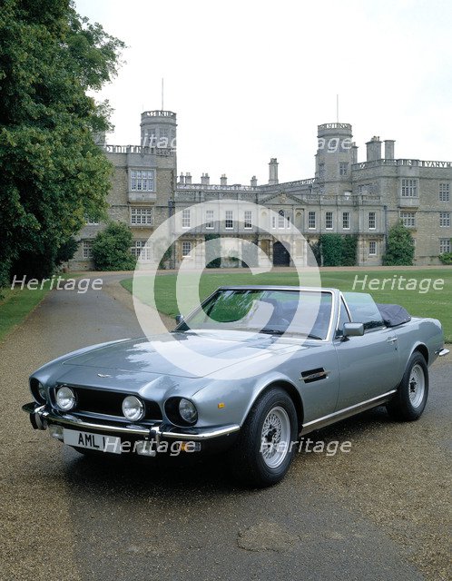 1987 Aston Martin V8 Volante. Artist: Unknown.