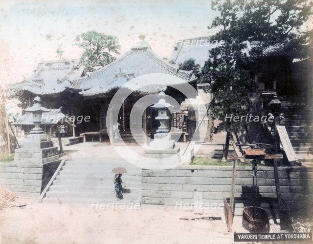 Yakushi Temple, Yokohama, Japan. Artist: Unknown