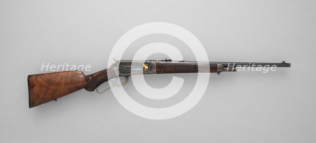 Winchester Model 1886 Takedown Rifle (serial no. 125176), American, Connecticut, 1901. Creator: Winchester Repeating Arms Company.