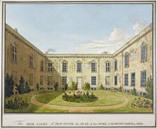 Inner court of Syon House, Isleworth, Middlesex, 1802. Artist: Anon
