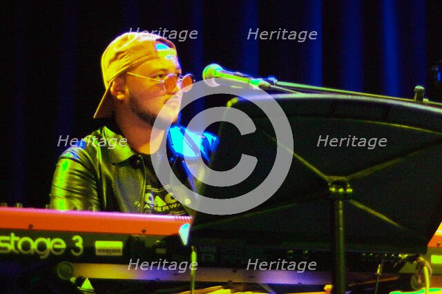 Camilla George Quartet, New Generation Jazz Festival Roadshow, Shoreham by Sea, W Sussex, Feb 2023. Creator: Brian O'Connor.