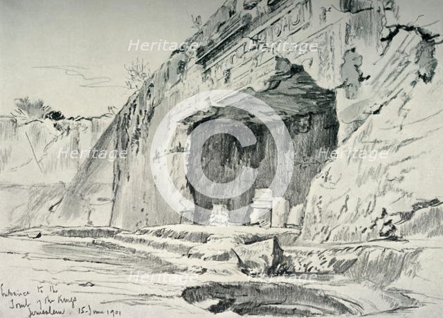 'The So-Called Tombs of the Kings', 1902. Creator: John Fulleylove.