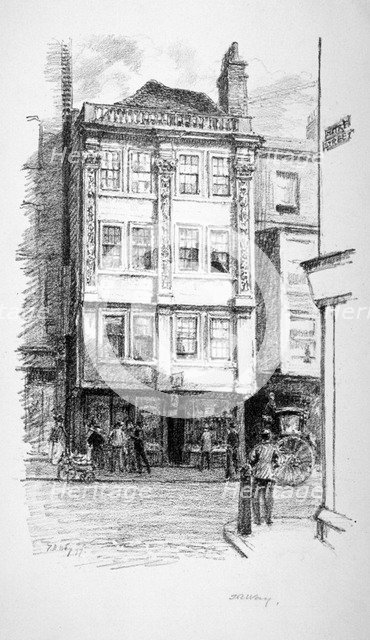 Aldgate, London, 1897. Artist: Thomas Robert Way