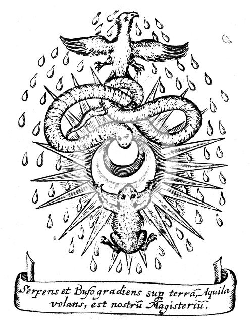 Alchemical symbolism, 1652. Artist: Unknown