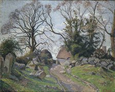 Poulfenc a Riec, 1910. Artist: Lucien Pissarro.