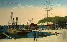 'Ismailia - Lac Timsah', c1918-c1939. Creator: Unknown.