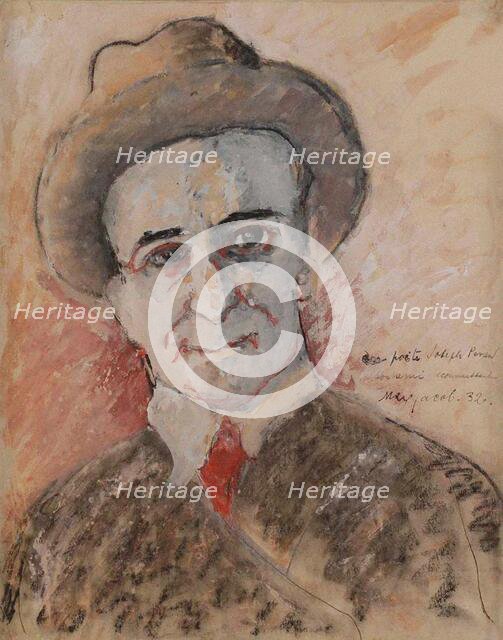 Self-portrait, 1932. Creator: Jacob; Max (1876-1944).