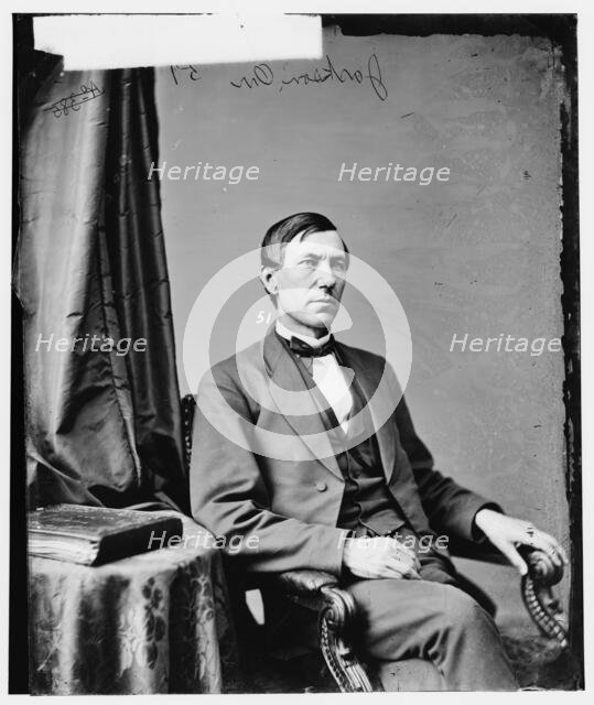 Jackson Orr of Iowa, between 1860 and 1875. Creator: Unknown.