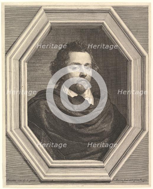 Portrait of Nicolas Chrystin, 17th century. Creator: Jean Morin.