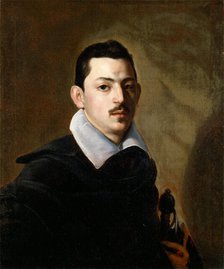 Portrait of a Young Man with a Sword, c.between 1618 and 1620. Creator: Nicolas Regnier.