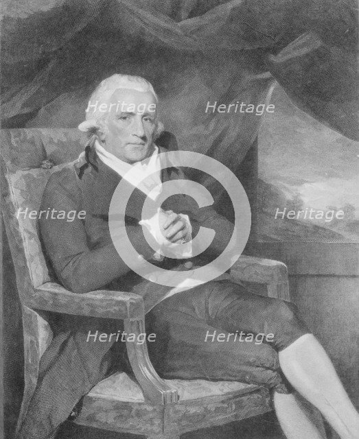 Portrait of a man, 18th century. Creator: Kirk & Sons of Cowes.