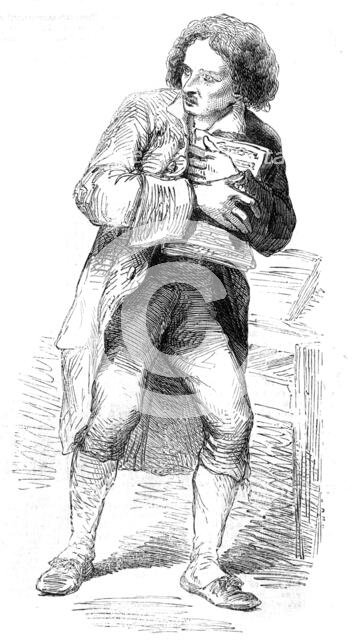 Mr. Morris Barnett, as "Monsieur Jacques", 1854. Creator: Unknown.