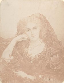 Reine d'Etrurie (colorieè), 1860s. Creator: Pierre-Louis Pierson.