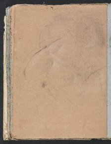 Verona Sketchbook:Indecipherable form (page 60), 1760. Creator: Francesco Lorenzi (Italian, 1723-1787).