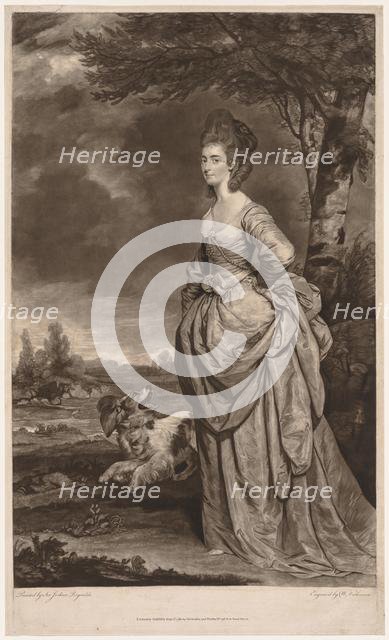 Mrs. Matthew Ellis, 1780. Creator: William Dickinson (British, 1746-1823).