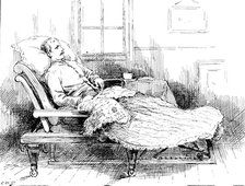 Couch presented by the Queen after her visit to Netley Hospital..., 1898. Creator: Carl Hentschel.