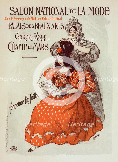 Salon de la Mode, c.1895. Creator: Roedel, Auguste (1859-1900).