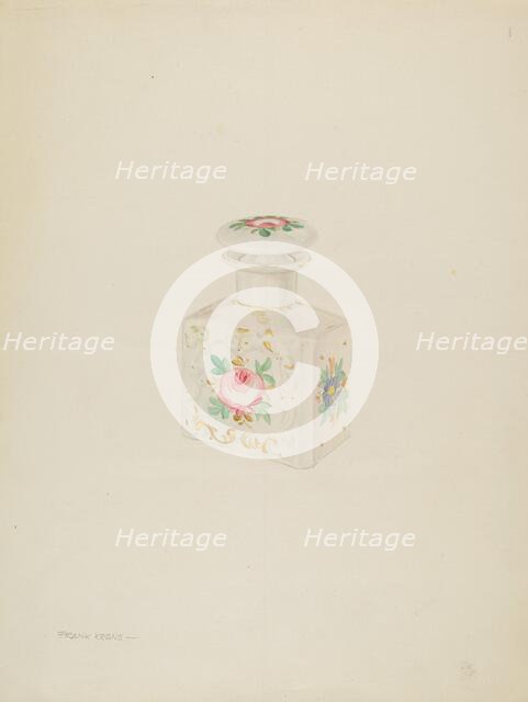 Potpourri Jar, c. 1940. Creator: Frank M Keane.