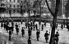 Installation of the new Constable of the Tower...: the ceremony on Tower Green, 1898. Creator: Unknown.